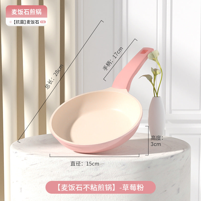 Mini Maifan Stone Non-stick Frying Pan for Eggs and Small Meals, 14cm