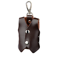 Genuine Leather Car Key Holder Vest Style Key Organizer for Men and Women