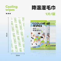 Cooling Wet Wipes Ice Towel for Summer Sports & Travel