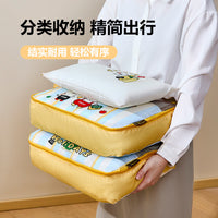 6-Piece Travel Organizer Set for Luggage and Storage, Large Capacity Compression Pouches