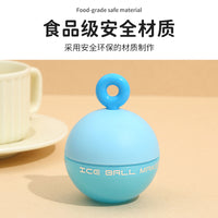 Creative Bulb Shape Ice Ball Mold Silicone Ice Cube Tray for Easy Release Large Ice Cubes
