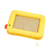 Washable Pet Cooling Mat Bed for Cats and Dogs, Summer Breathable Rattan Mat with Removable Cover