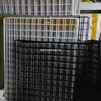 Wire Grid Panel for Display and Storage, Heavy-Duty Mesh Wall Organizer