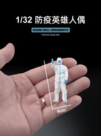 1:32 Scale Doctor Figure Model White Angel Scene Miniature Figurine
