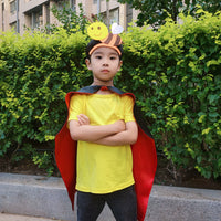 Kids' Animal Cape and Mask Set for Role Play and Performances