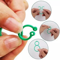 Cucumber Tomato Bean Vine Climbing Plant Support Clips for Garden Green Plants Vegetables