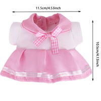 20cm Cotton Doll Sailor Uniform Set for Stuffed Plush Dolls