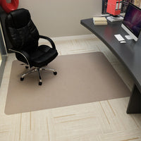 Non-Slip Office Chair Mat for Hardwood Floors and Carpets, Floor Protector for Rolling Chairs