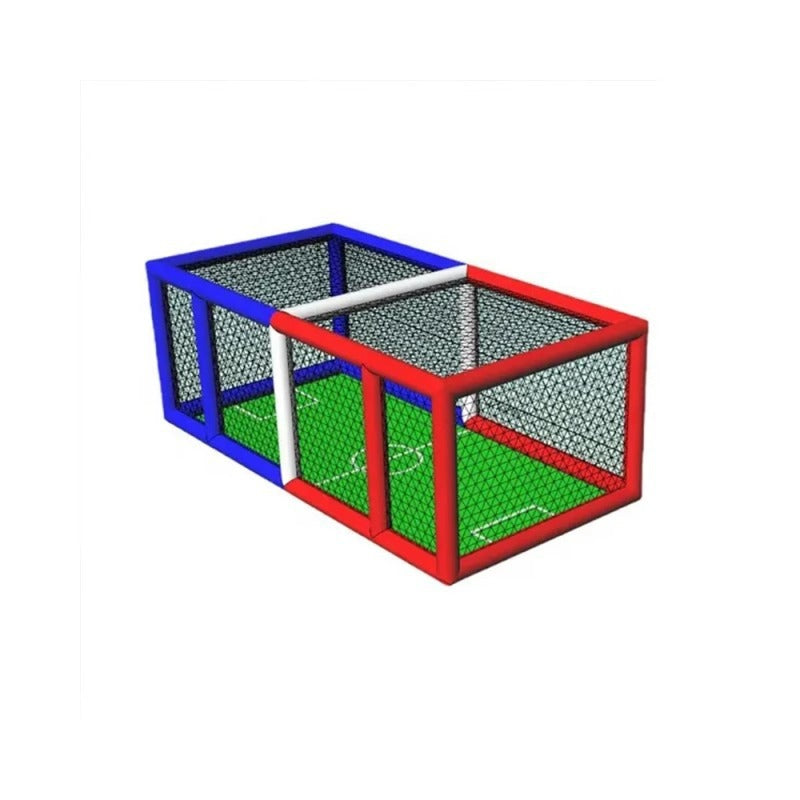 Inflatable Drone Soccer Arena with Electronic Sensor Goals and Air Pump