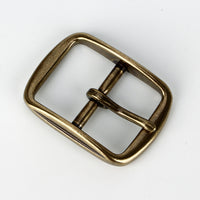Men's Solid Brass 4cm Belt Buckle Vintage Pin Buckle