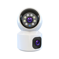 4G Dual-Lens HD Night Vision Smart Security Camera for Indoor Home Use
