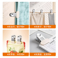 Windproof Laundry Clips with Wide Head for Clothes and Quilts