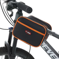 New Bicycle Front Frame Bag, Mountain Bike Phone Pouch, Road Bike Saddle Bag, Cycling Accessories