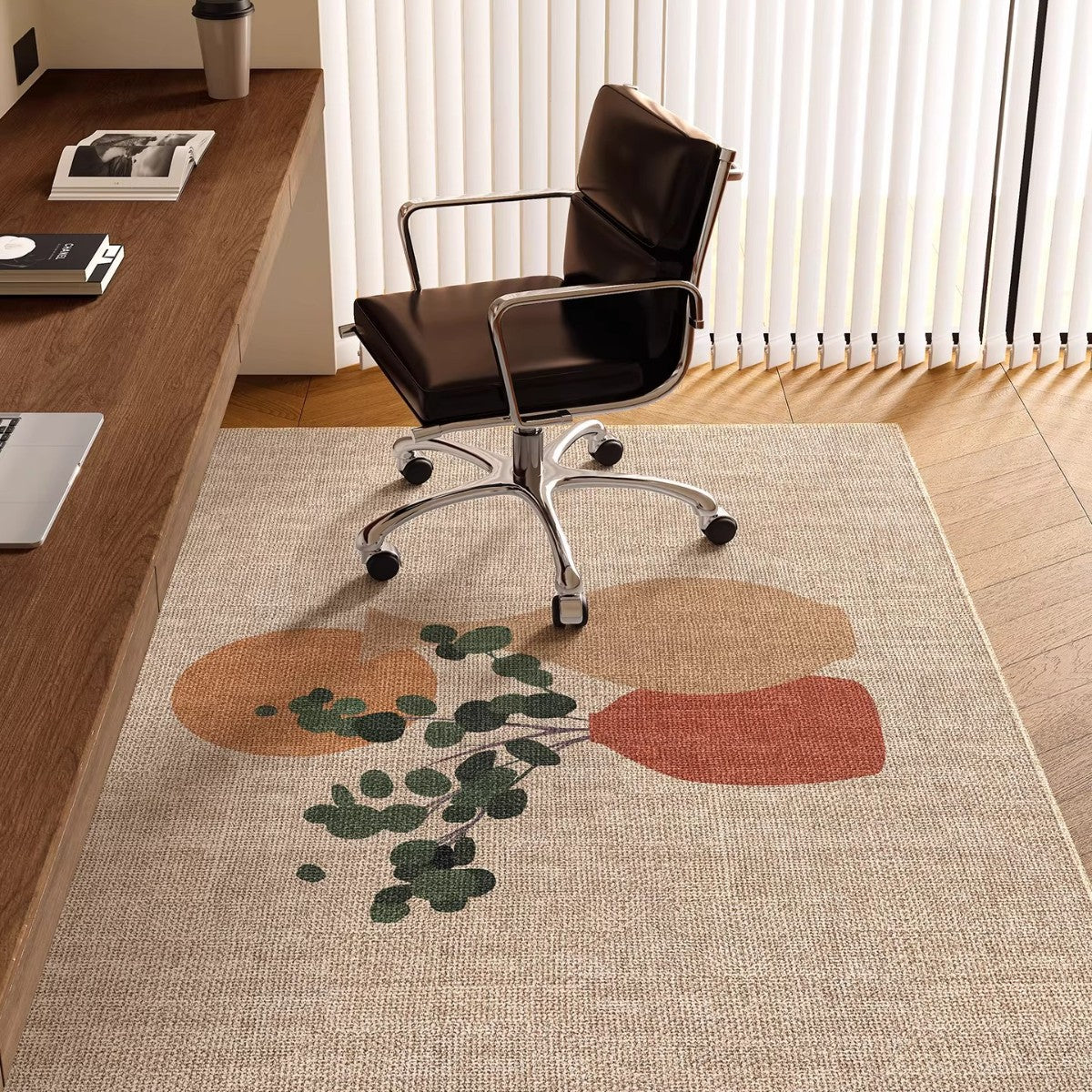 Chair Mat for Hardwood Floors and Carpets, Non-Slip Office Chair Mat for Home and Office