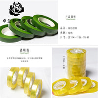 Floral Tape for Bouquet Arrangement and Crafting, Strong Adhesive, Various Colors and Types