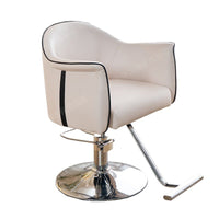 Adjustable Swivel Salon Chair for Hairdressing, Styling, Perming, and Dyeing