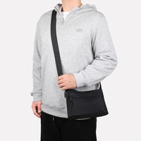 Men's Waterproof Oxford Cloth Shoulder Bag Lightweight Multi-pocket Crossbody Bag