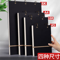 A4/A5 Hardcover Sketchbook with Detachable Pages for Art Students, Refillable Drawing Pad