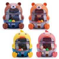 Mini Tabletop Interactive Sports Game Machine for Kids - Bear Basketball & Duck Football