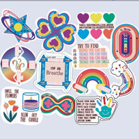 Sensory Decompression Stickers for Anxiety Relief - Textured Calming Patches