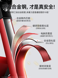 Multi-functional Folding Ladder for Home Use, Thickened Aluminum Alloy Step Ladder, Portable and Extendable