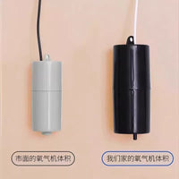 USB Portable Aquarium Air Pump for Fish Tank, Ultra-Quiet Mini Oxygen Aerator for Fishing