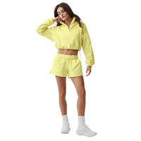 Women's Half-Zip Sun Protection Casual Outdoor Set