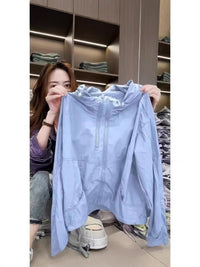 Women's Lightweight UV Protection Hoodie Jacket for Summer