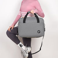 Travel Duffel Bag with Wet/Dry Compartment, Large Capacity, Lightweight for Business Travel & Commuting