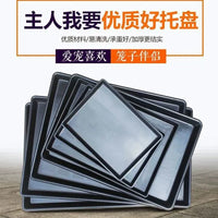 Pet Dog Cage Litter Pan Thickened Waste Tray for Kennels and Cages