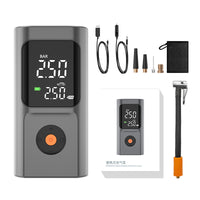 Portable Mini Car Tire Inflator Pump Cordless/Corded Handheld Air Compressor