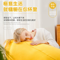 Oversized Bean Bag Chair with Pillow, Fabric Single Sofa for Living Room Balcony