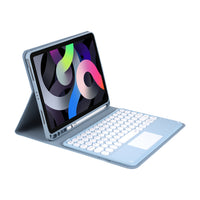 Bluetooth Keyboard Case for iPad 10.2, Air 4, Pro 11-inch with Touchpad