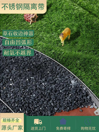 Stainless Steel Garden Landscape Edging Strip for Lawn and Flower Beds