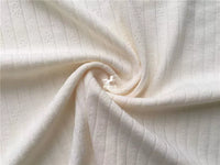 High-Elastic Star Jacquard Rib Knit Fabric for Apparel and DIY Crafts