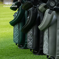 CEREBRO SPANO 26 Golf Stand Bag Portable Lightweight Practice Bag with 4 Dividers and Magnetic Pockets