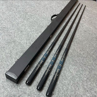 Leopard Carbon Fiber Billiard Cue Stick for Chinese Eight Ball Pool, Integrated Design