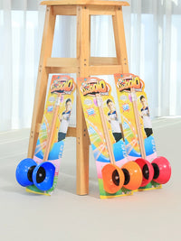 Kids' Chinese Yoyo Diabolo for Beginners, School Sports Day Creative Prop, Double-Headed Large Leather Cup