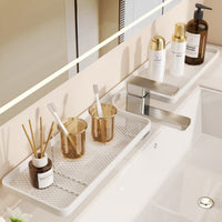 Bathroom Vanity Shelf with Faucet Wall Mount for Washbasin Storage