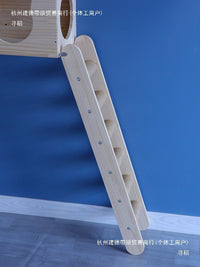 Multi-Tier Cat Climbing Ladder with Anti-Slip Pads for Pet Houses and Cages