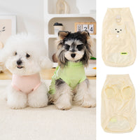 Pet Breathable Summer Vest for Small to Medium Dogs - Shedding & Sun Protection