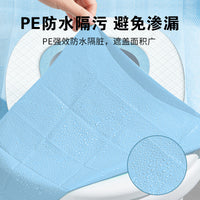 Disposable Toilet Seat Covers for Travel and Maternity, Thickened Cotton, Full Coverage