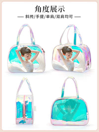 Girls' Ballet Dance Bag Kids/Adult Large Capacity Handbag for Dancewear Storage