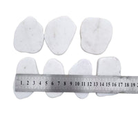 Natural Pebble Slices for DIY Crafts and Garden Decor