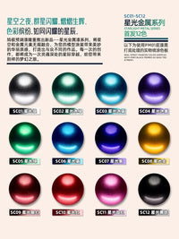 JIUJI Pre-thinned Oil-Based Paint for Gundam & Military Models - Metallic & Color Options