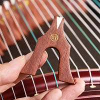 Rosewood Guzheng Bridge Replacement Parts for 1-21 String Zither