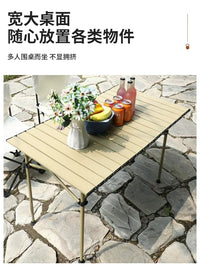 Portable Folding Camping Table and Chair Set for Outdoor Picnic and Travel