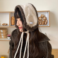 Korean Style Knitted Headband Earmuffs for Women, Winter Warm Ear Covers