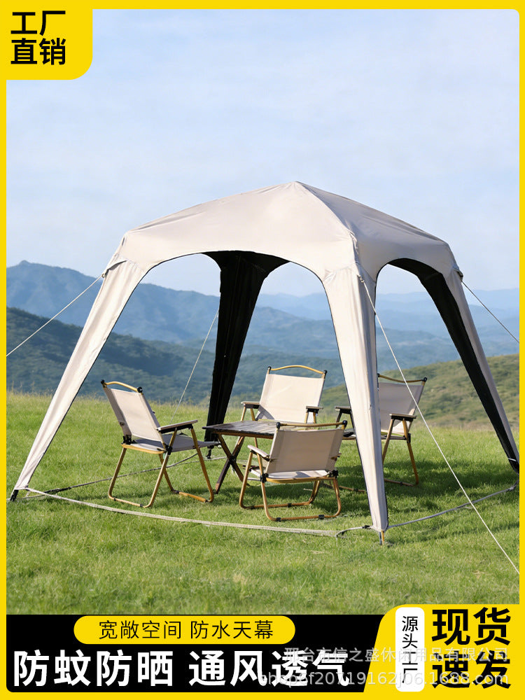 Automatic Dome Camping Tent, UV Sun Shelter, Quick-Setup Outdoor Shade Canopy