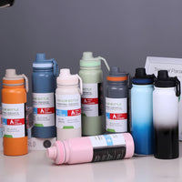 Large Capacity Stainless Steel Insulated Water Bottle for Sports and Outdoor Activities